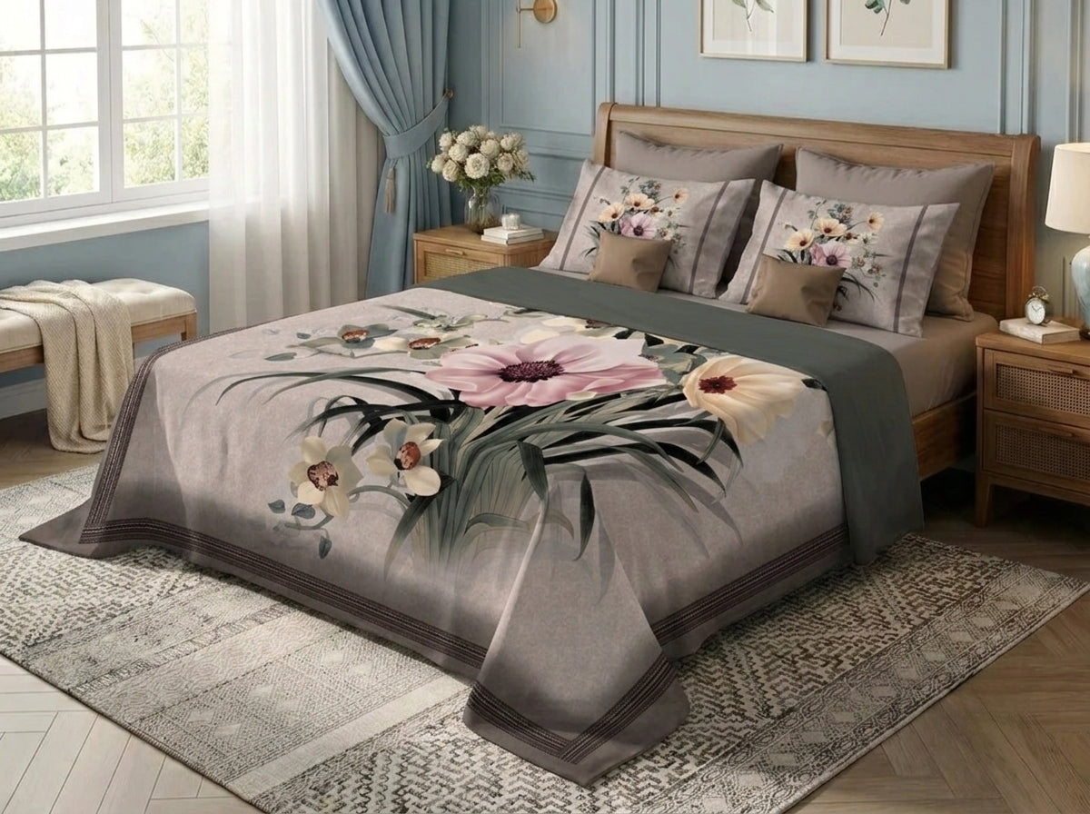 Floral Bedsheet