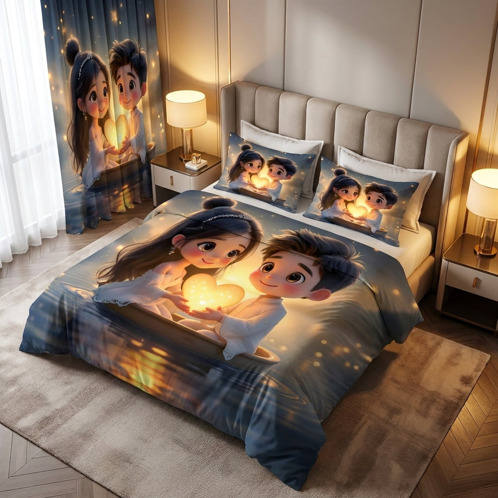 Glow of Love Home Curtains – Set of 2