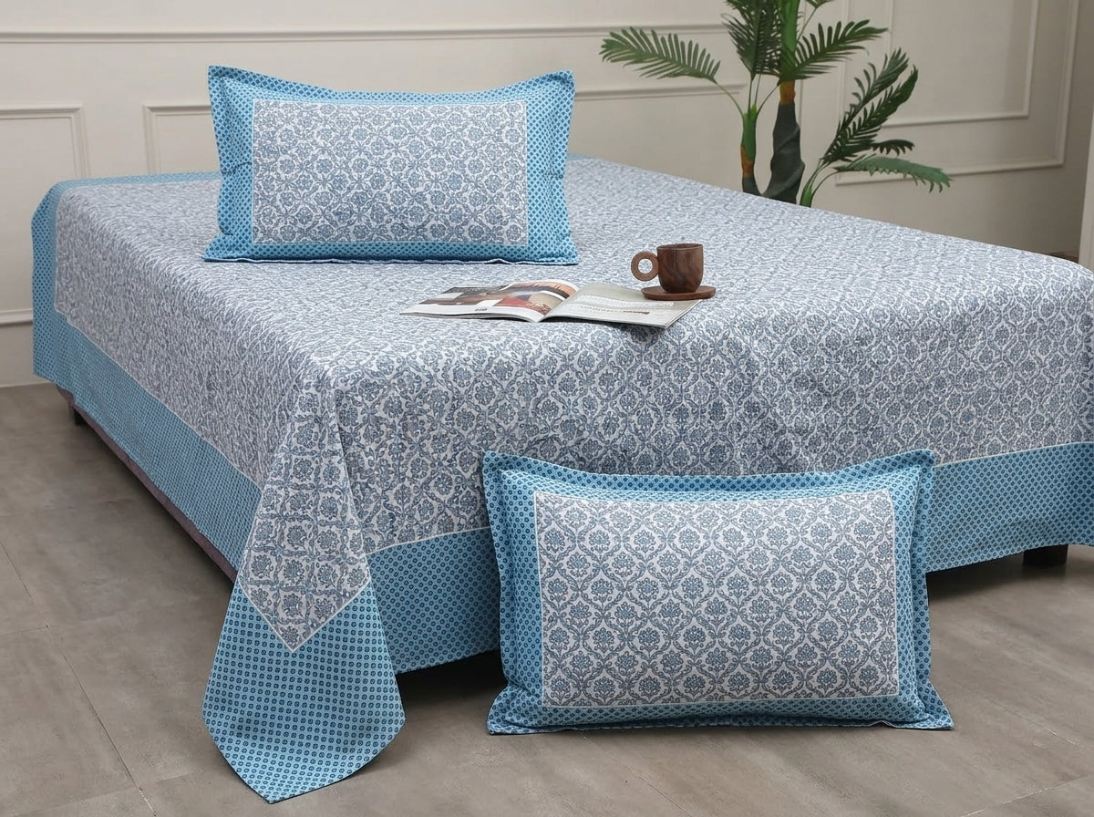 Petal – 260-TC Pure Cotton Bedsheet Set