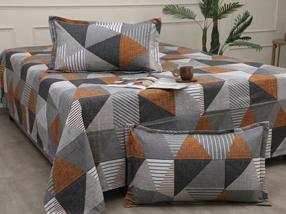 Azure – 260-TC Pure Cotton Bedsheet Set