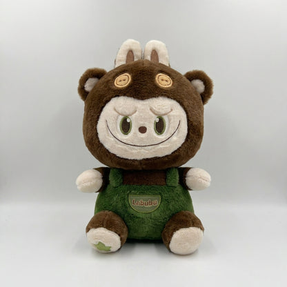 Labubu 3 in 1 Kids Blanket, Pillow & Soft Toy (brown)