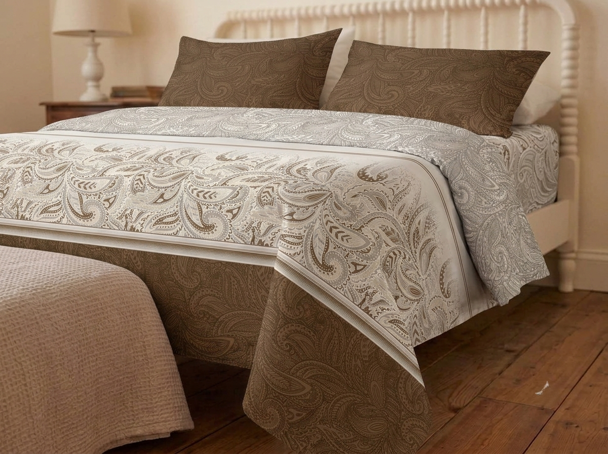 Mosaic – 320-TC Pure Cotton Bedsheet Set