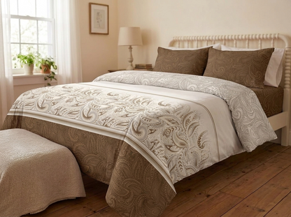 Mosaic – 320-TC Pure Cotton Bedsheet Set