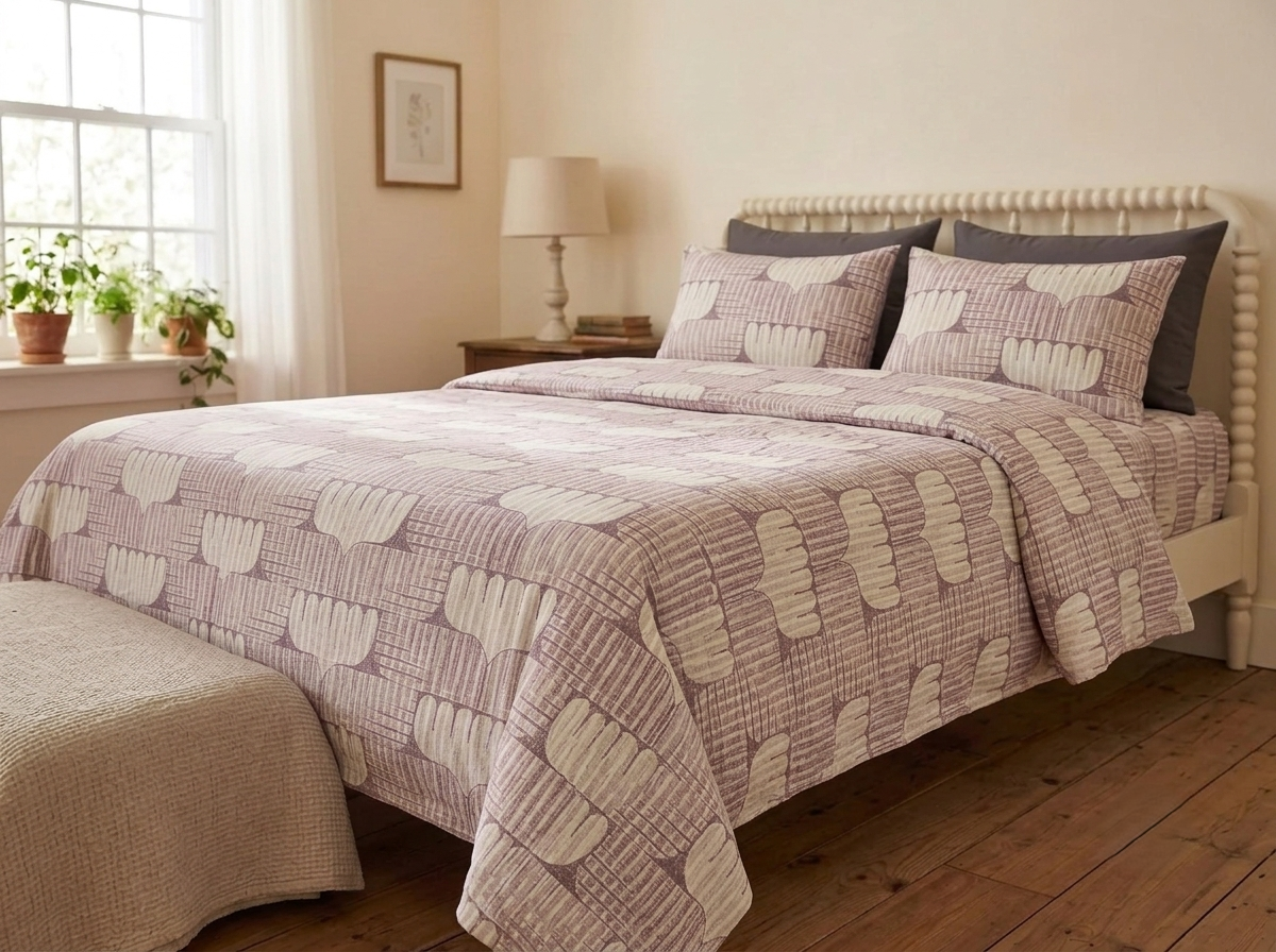 Aarohi – 340-TC Pure Cotton Bedsheet Set