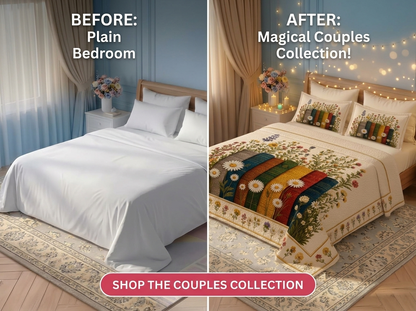 Fairy Tale Wildflower Harmony 280-TC 7D Bedsheet Set - (mix)