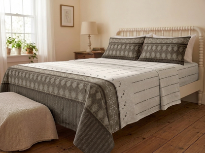 Dastaan – 320-TC Pure Cotton Bedsheet Set